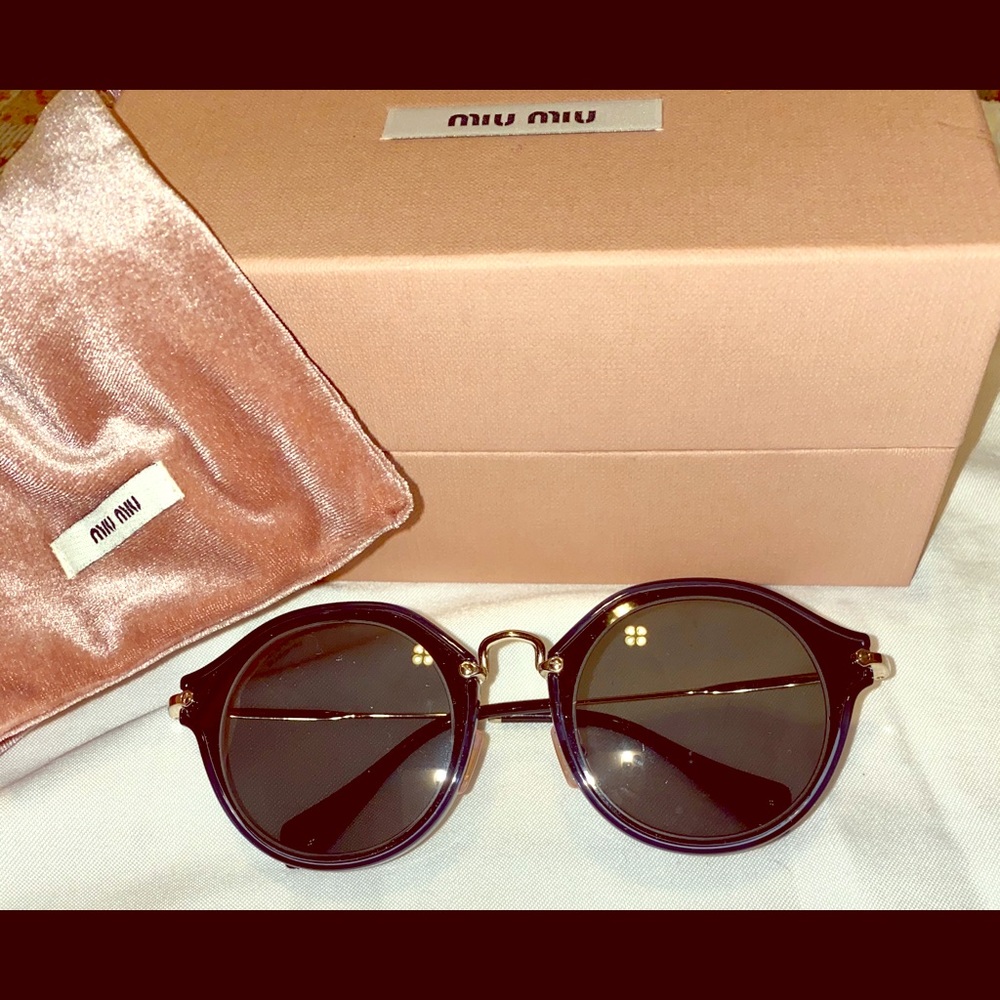 Miu Miu Sunglasses and all accessories pictured